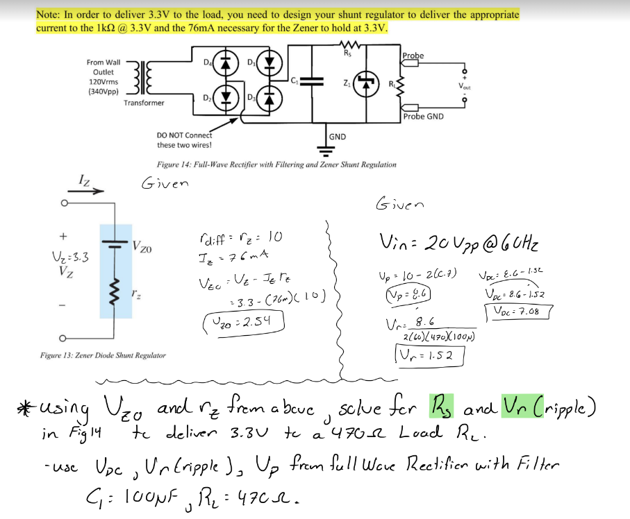 Solved Note In order to deliver 3.3 V to the load, you need