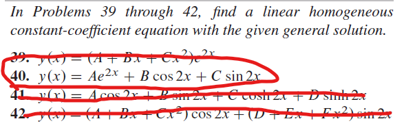 Solved In Problems 33 through 36, one solution of the | Chegg.com