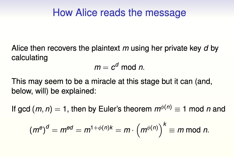 Solved 3. Alice and Bob are using RSA cryptosystem with the