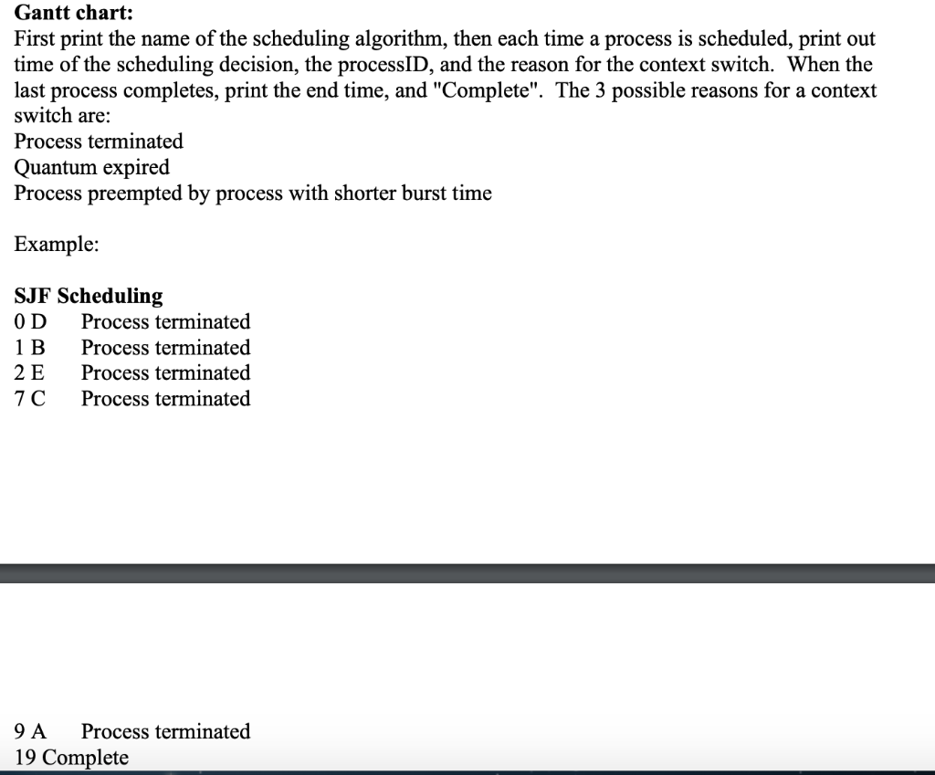 c program for srtf cpu scheduling algorithm program