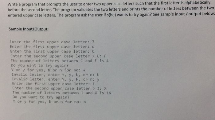 Solved Write a program that prompts the user to enter two | Chegg.com