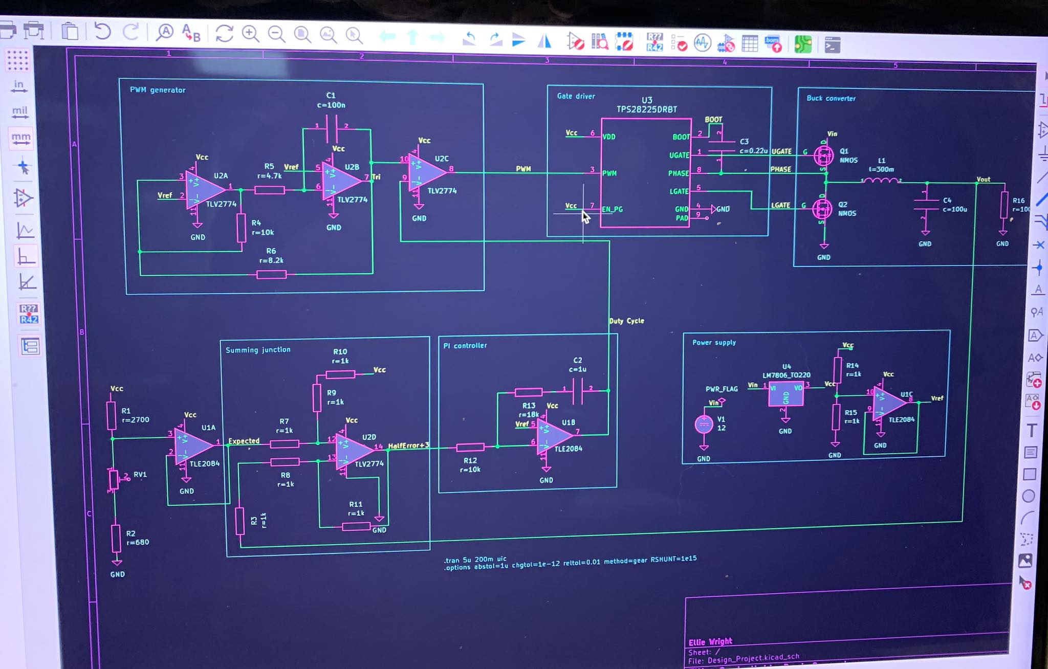 Solved Please Explain In Detail Of This Kicad Schematic