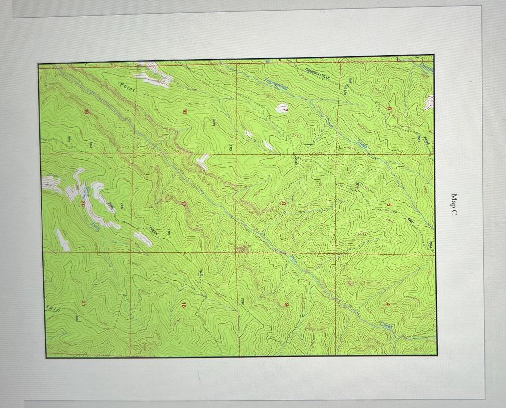 Solved Refer to Map C to answer the following question.