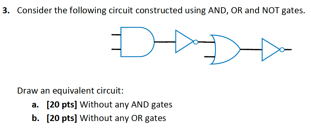 Solved 3. Consider the following circuit constructed using | Chegg.com