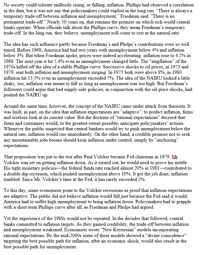 keep at it volcker keep at it volcker