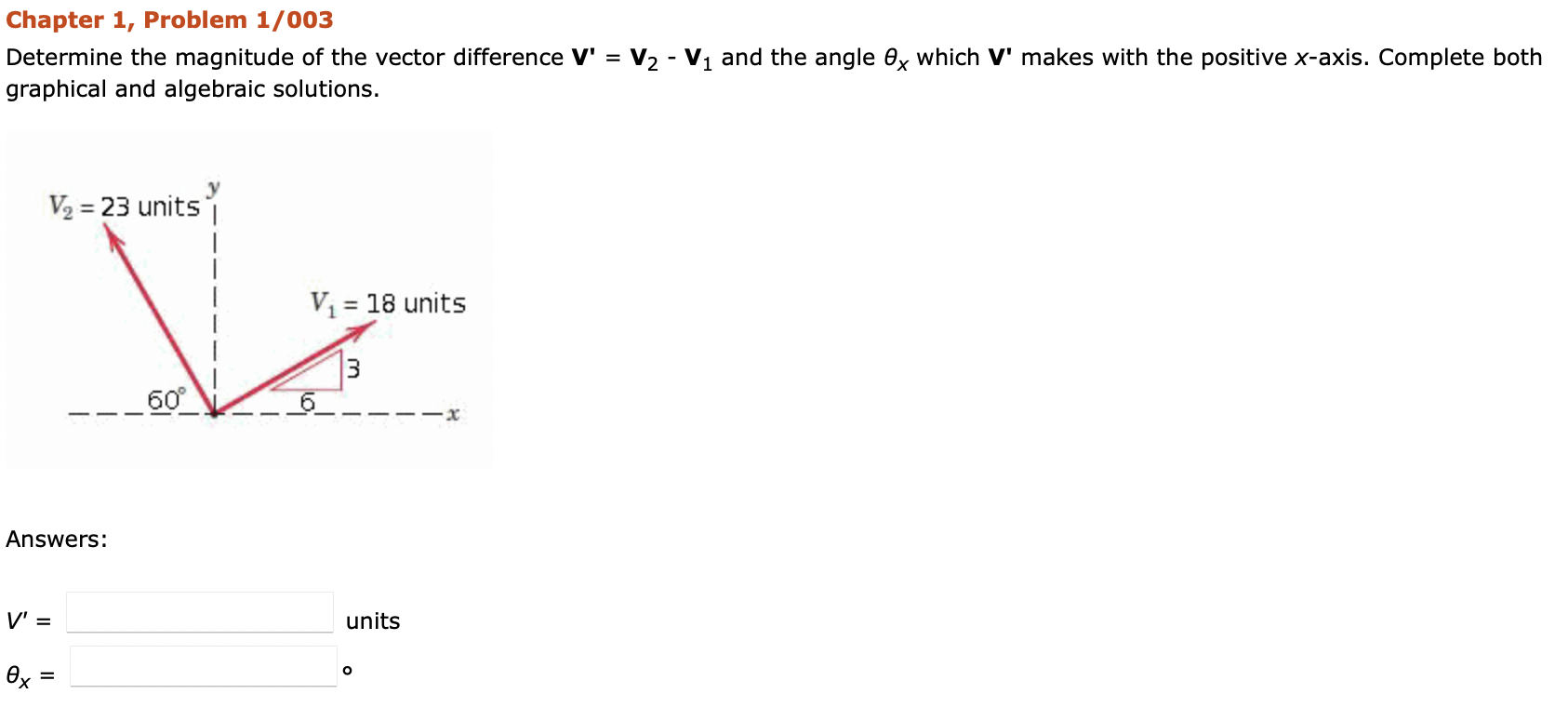 Solved Chapter 1, Problem 1/003 Determine The Magnitude Of | Chegg.com