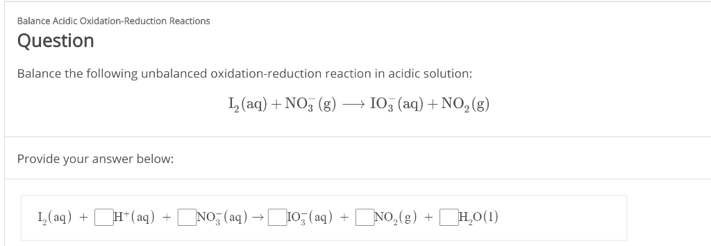 difference between acidic and basic redox reactions
