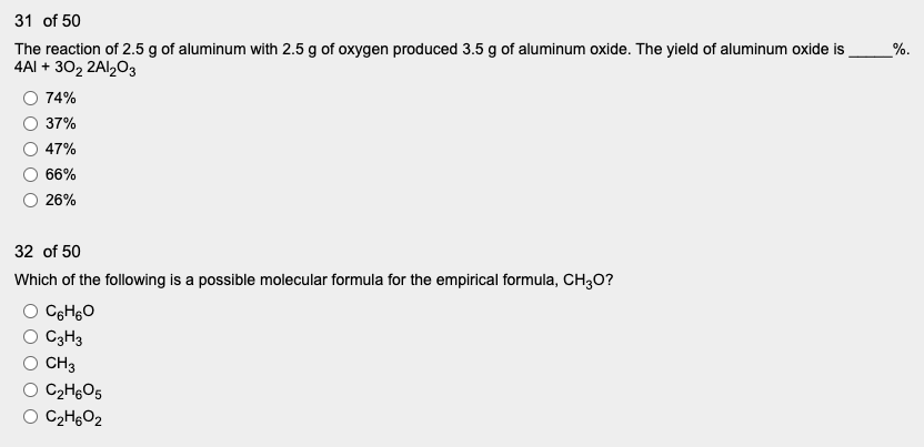 Solved 34 Of 50 The Reaction Mgs 2hclaq → Mgcl2aq 9200