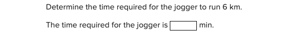 Solved Based On Observations, The Speed Of A Jogger Can Be | Chegg.com