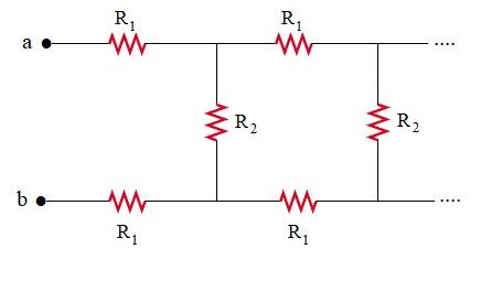 Solved What is the equivalent resistor between the terminals | Chegg.com