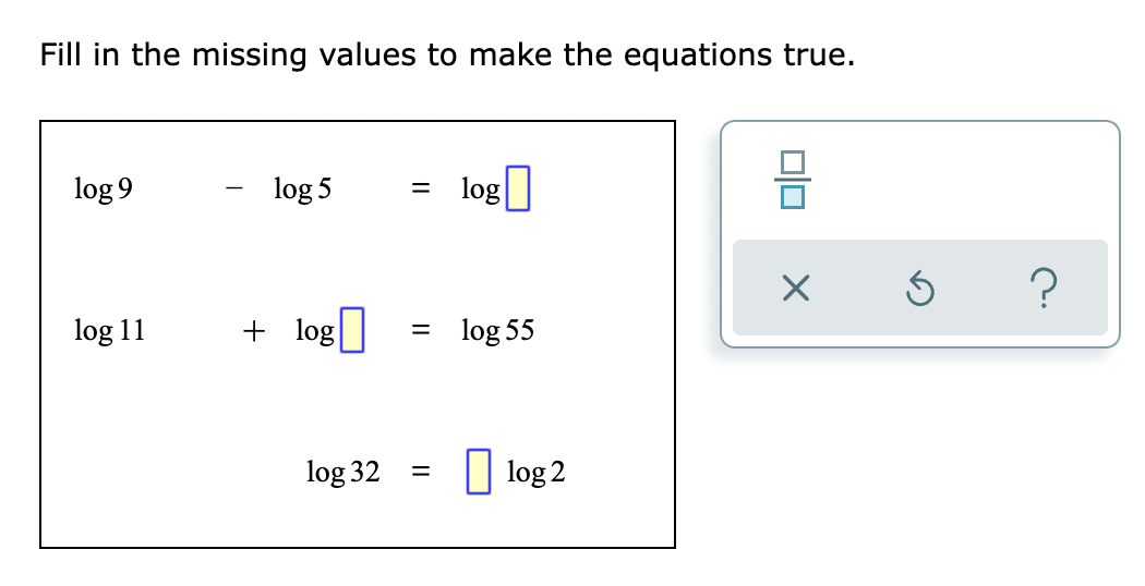 solved-fill-in-the-missing-values-to-make-the-equations-chegg