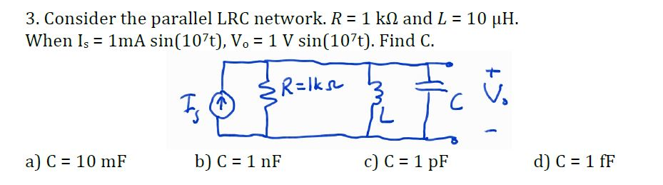 Solved 1. Consider the filter below and choose the most | Chegg.com