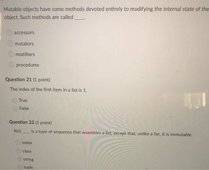 Solved The method of the list type adds an element to the | Chegg.com