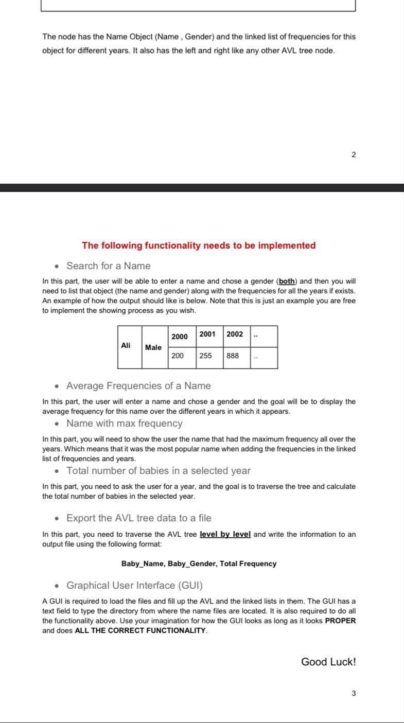 Data Structures - Project 3 In this project, you will | Chegg.com
