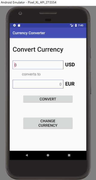 Solved (In Android Studio with Java)Write an app using two | Chegg.com