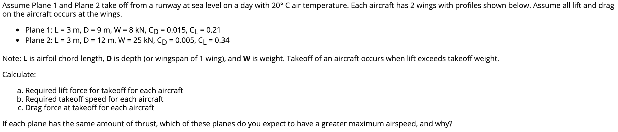 Solved Assume Plane 1 and Plane 2 take off from a runway at | Chegg.com