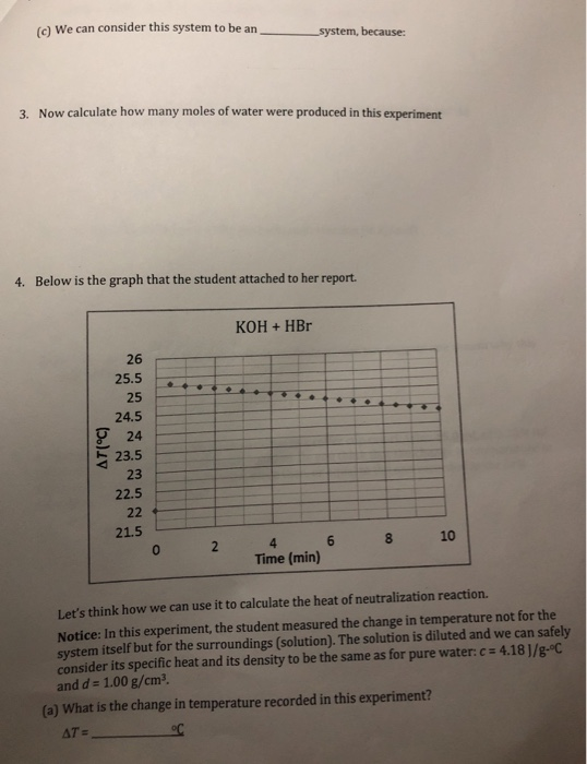 Solved 6 Coffee Cup Calorimetry Calorimetry is the