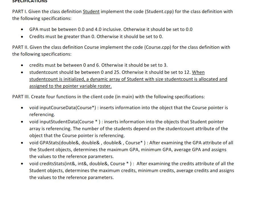 Solved ASSIGNMENT Create a set of programs that will allow | Chegg.com