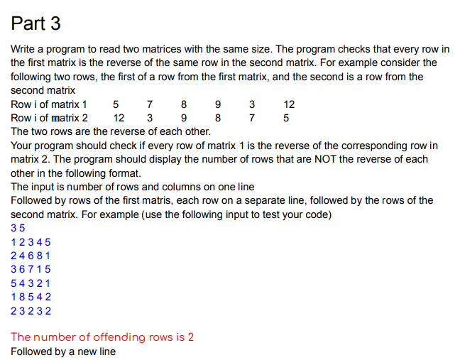 Solved Objective C Programming Part 3 Write a program to | Chegg.com