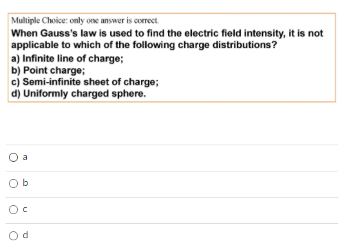 Solved Multiple Choice: Only One Answer Is Correct. When | Chegg.com