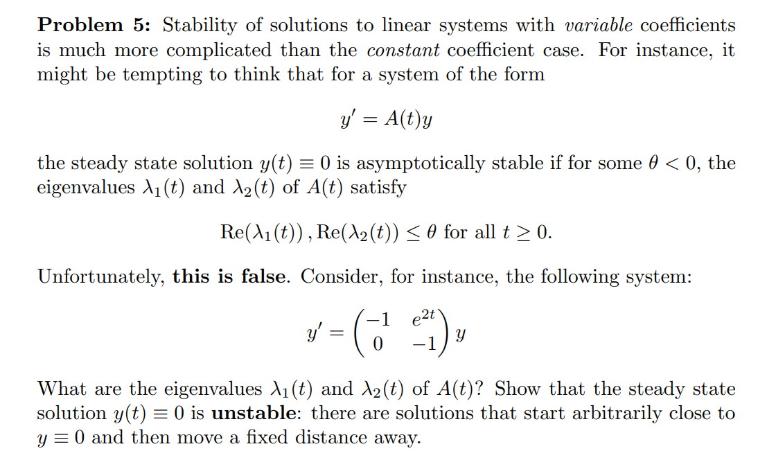 Steady-state solution branches of the state variables, evaluated at the