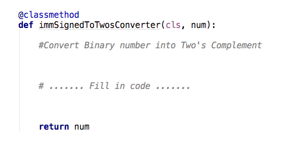 Solved Python help: I need help to fill in the rest of the | Chegg.com