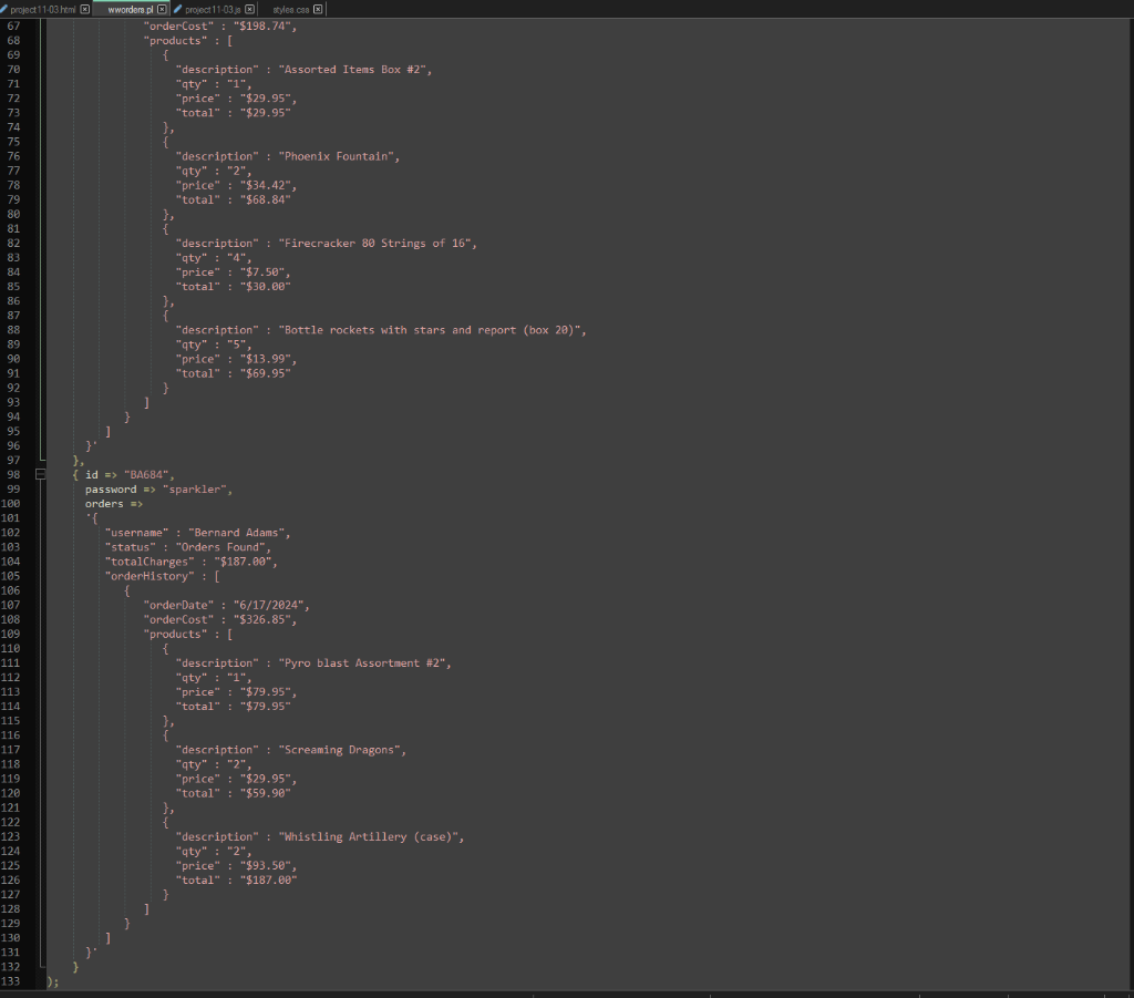 Need help finishing the code for my Javascript file. | Chegg.com