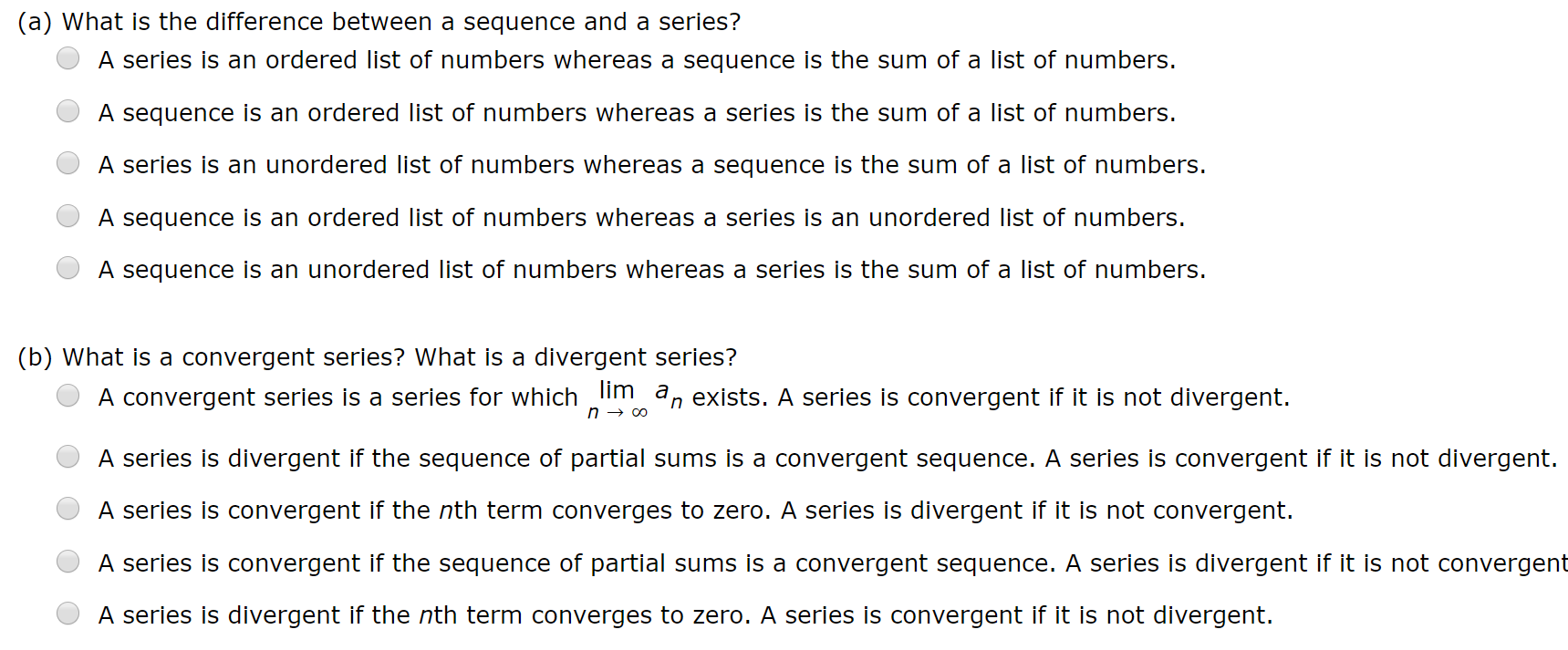sequence numbers meaning