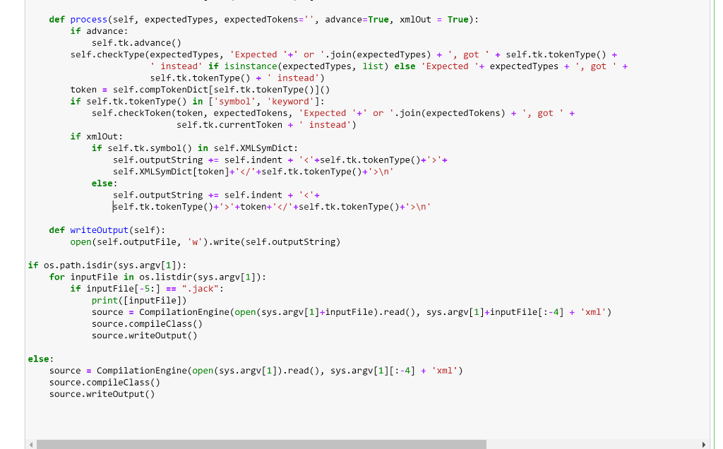 Solved ]: import os import sys class JackTokenizer: def | Chegg.com