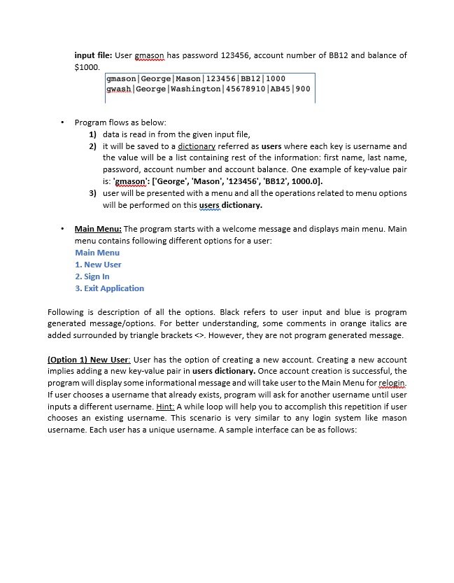 Here is the code for the two files: Here is the | Chegg.com