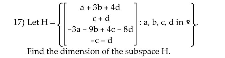 Solved 17 *PLEASE WRITE DOWN EVERY STEP EVEN IF ITS MINOR | Chegg.com