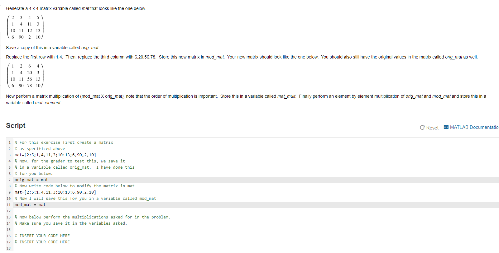 Solved can someone explain what I did wrong and write the | Chegg.com
