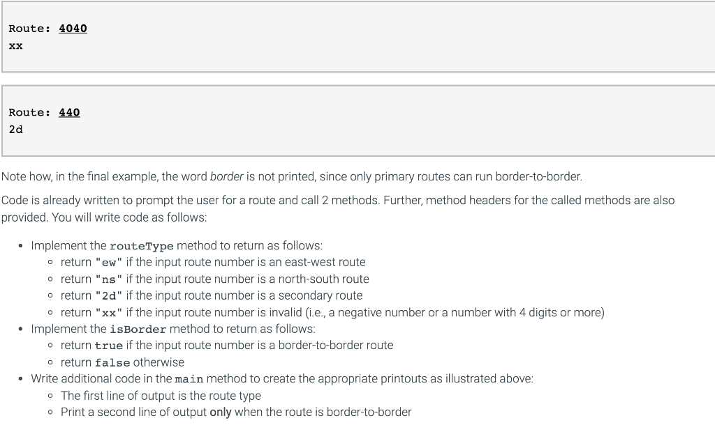 Solved 8.1 Interstate Encoding The numbers assigned to US | Chegg.com