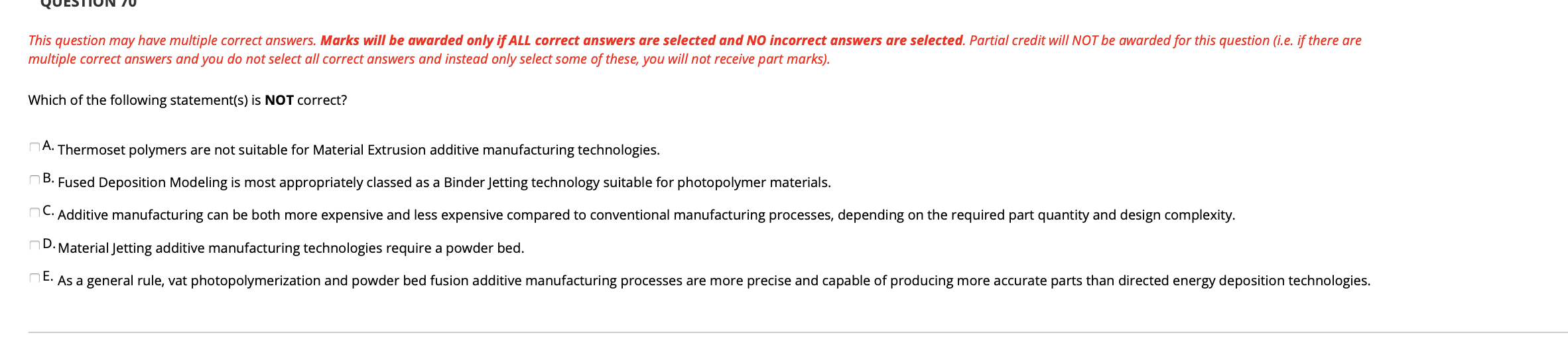 Solved This question may have multiple correct answers. | Chegg.com