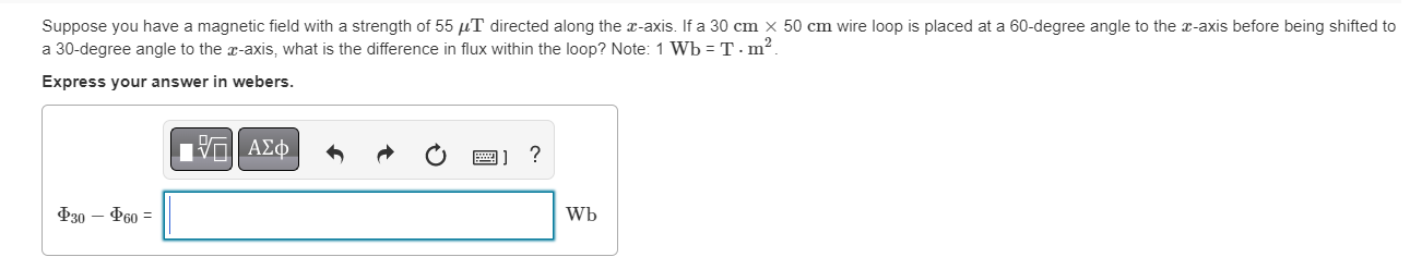 Solved Suppose you have a magnetic field with a strength of | Chegg.com