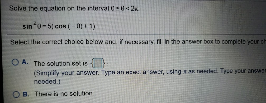 Solved Solve the equation on the interval 0 s0
