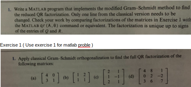 1. Write a MATLAB program that implements the | Chegg.com