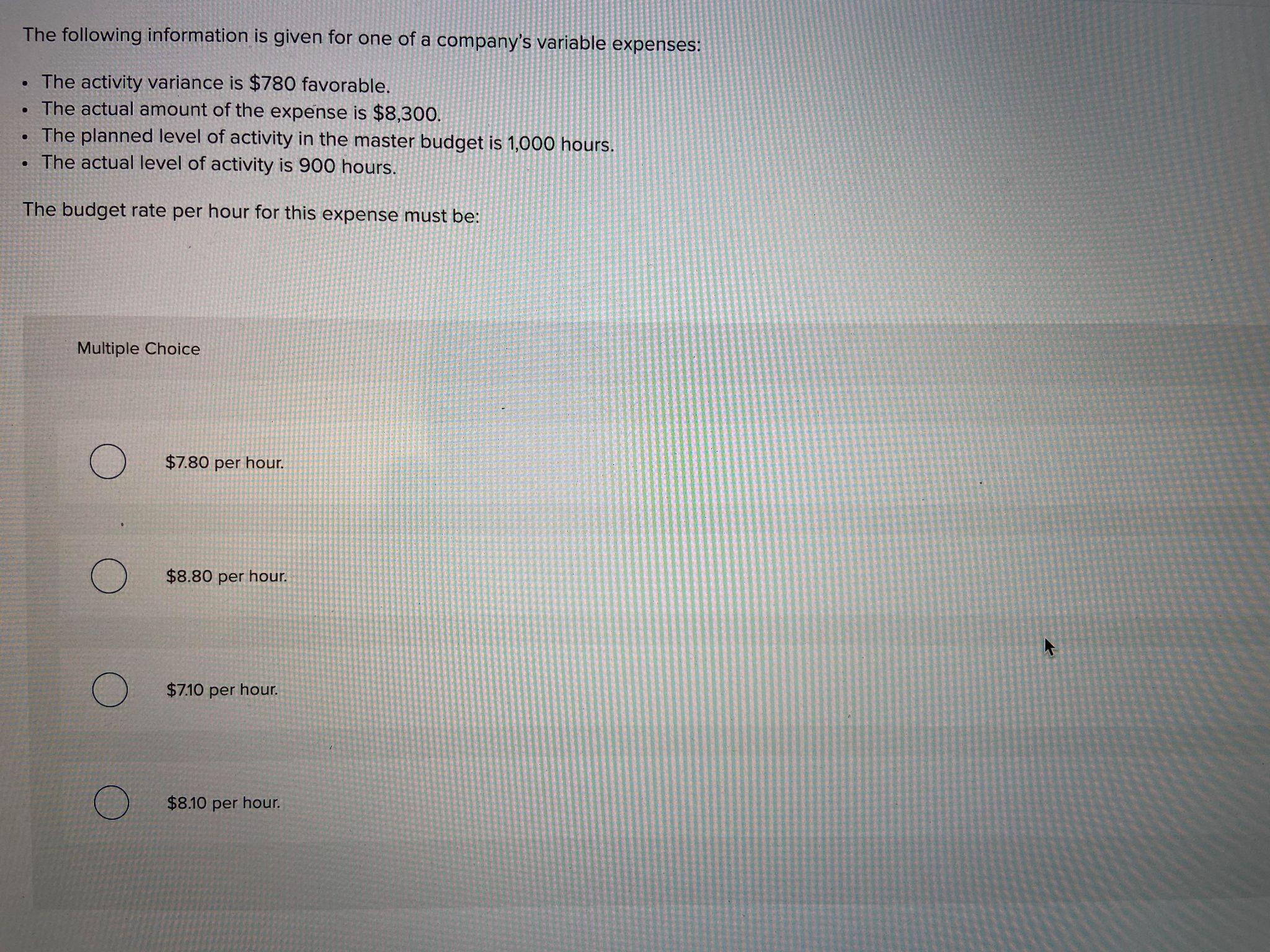 Solved The following information is given for one of a | Chegg.com