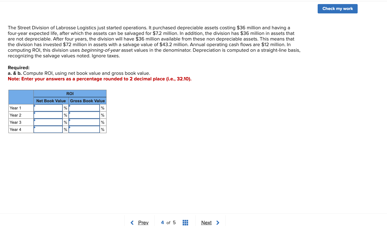 Solved The Street Division of Labrosse Logistics just