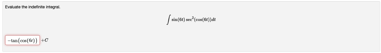 Solved Evaluate the indefinite integral. | Chegg.com