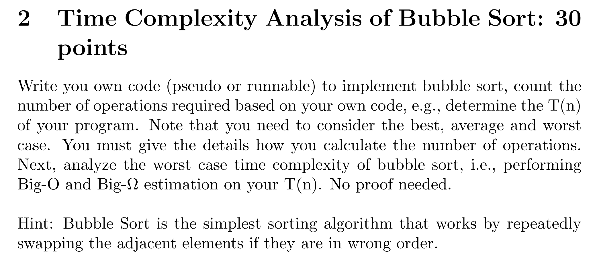 Bubble Sort Time Complexity and Algorithm Explained