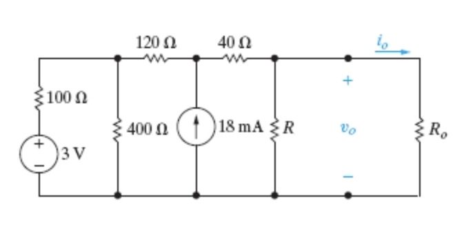 Solved Determine io and vo in the circuit shown in (Figure | Chegg.com