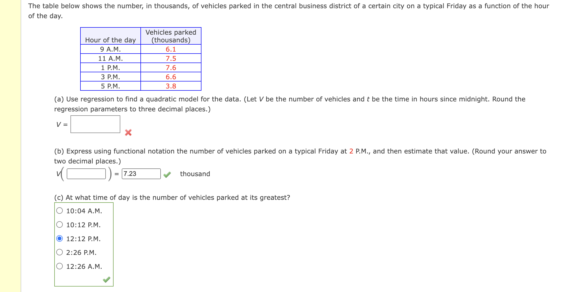 Solved e table below shows the number, in thousands, of | Chegg.com