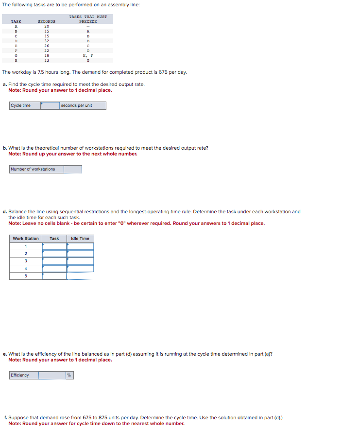 Solved The following tasks are to be performed on an | Chegg.com ...