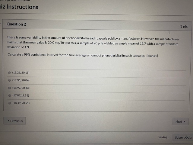 Solved iz Instructions Question 2 3 pts There is some | Chegg.com