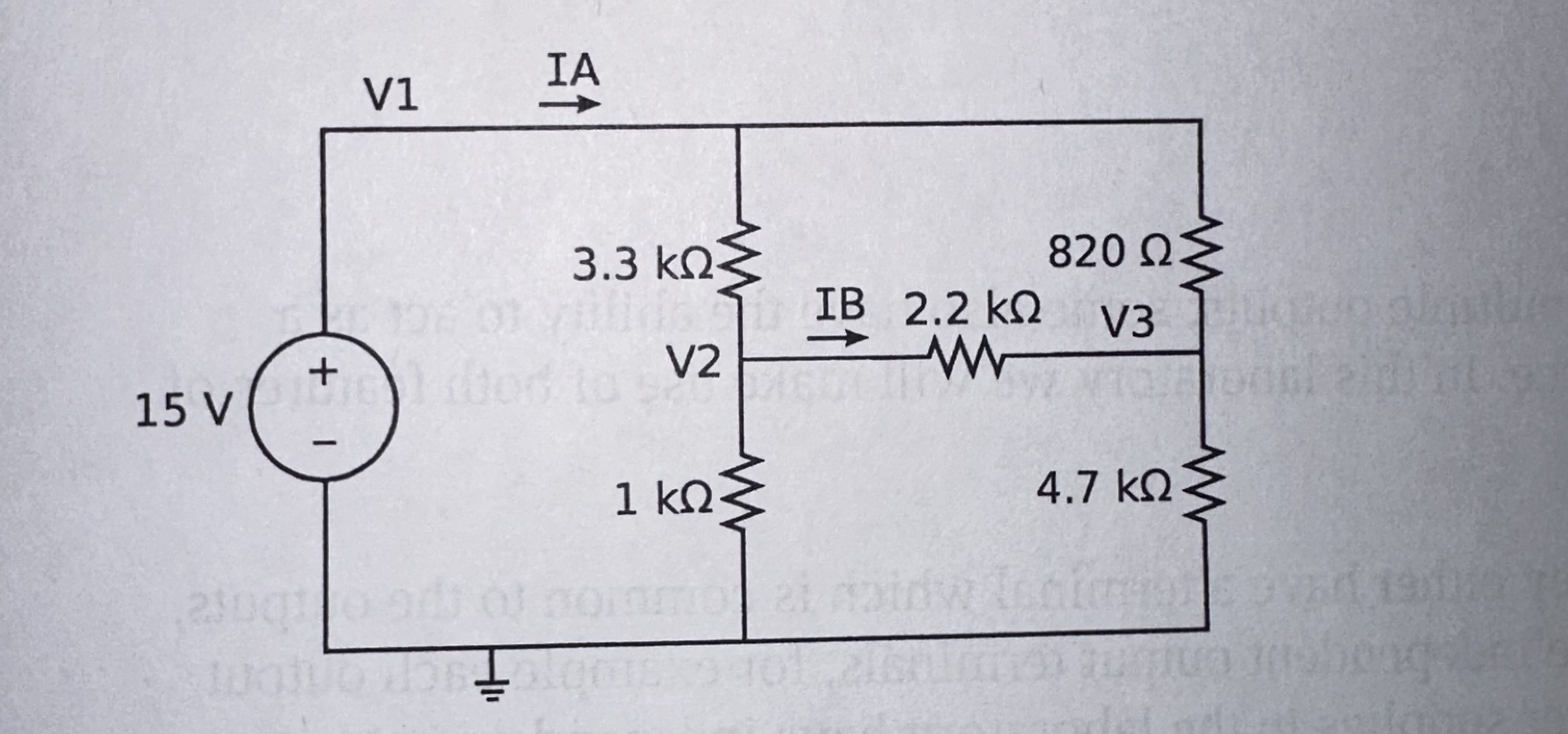 Solved 1. Solve The Circuit Shown In Figure 1 Using Node | Chegg.com