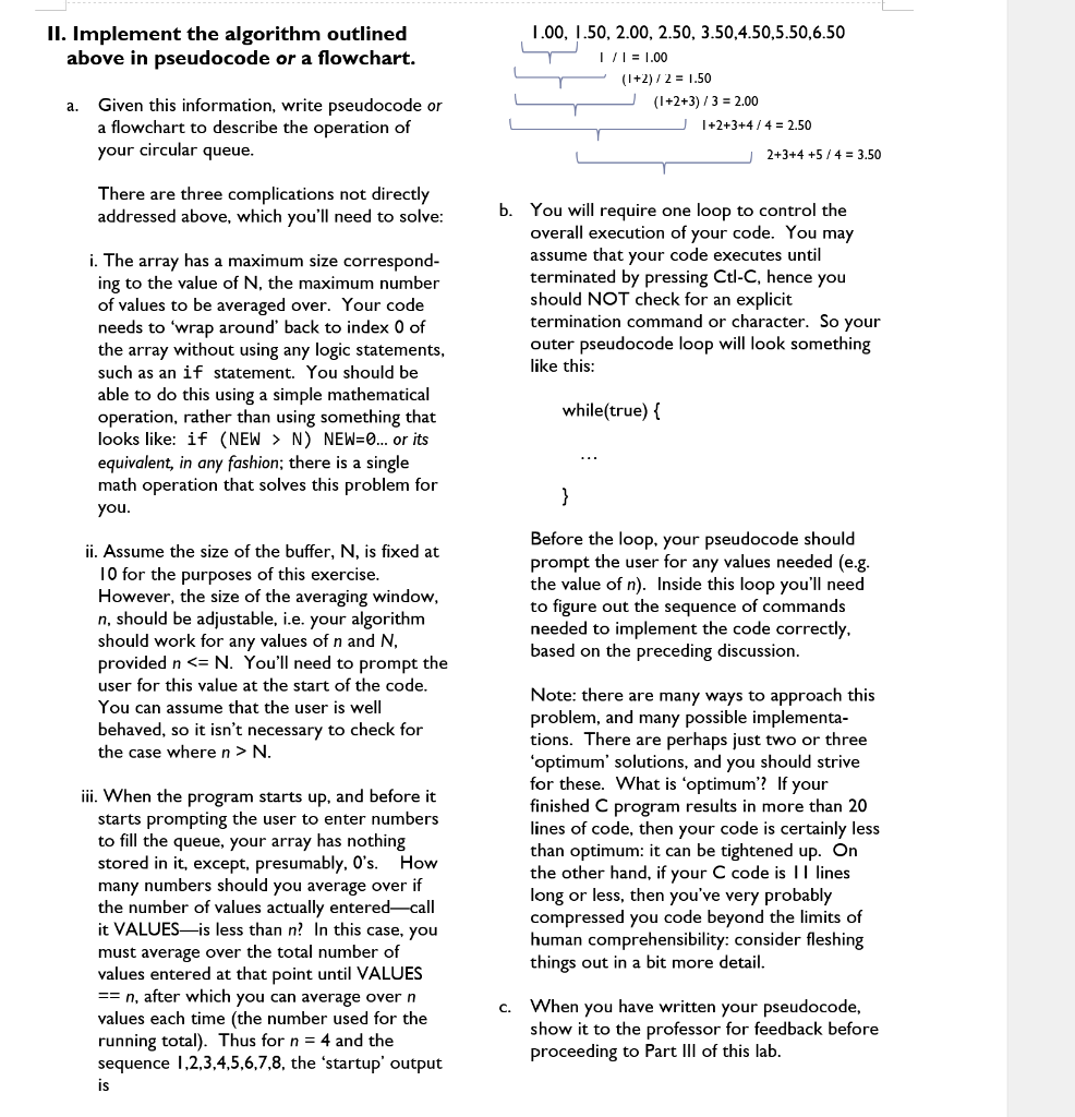 Solved Lab 2 The Circular Input Queue (v1.0) I. Understand | Chegg.com