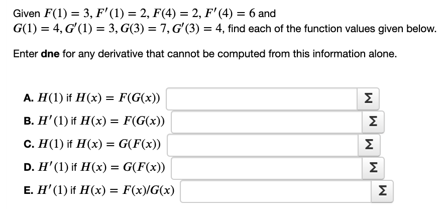 Solved Given F 1 3 F 1 2 F 4 2 F 4 6 And Chegg Com