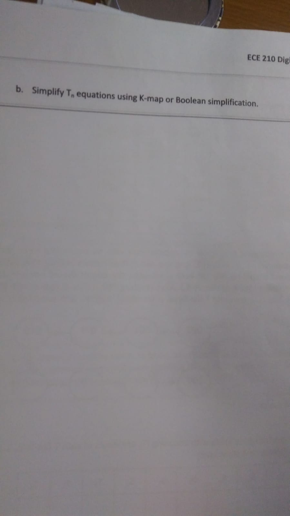 Solved ECE 210 Digital Electronics I Assignment 84 Gray | Chegg.com