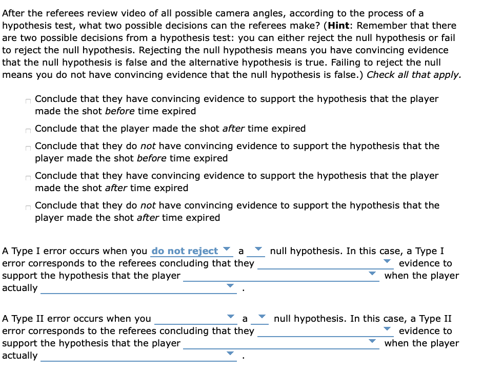 After the referees review video of all possible